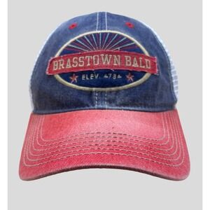 Legacy Hat/Cap Mesh Snapback‎ Trucker Hat Brasstown Bald Patch Mens Adjustable